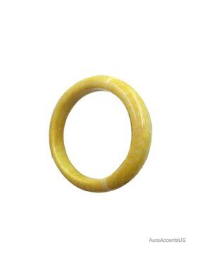 Natural Stone Jade Bangle Bracelet Feng Shui Good Luck Wealth